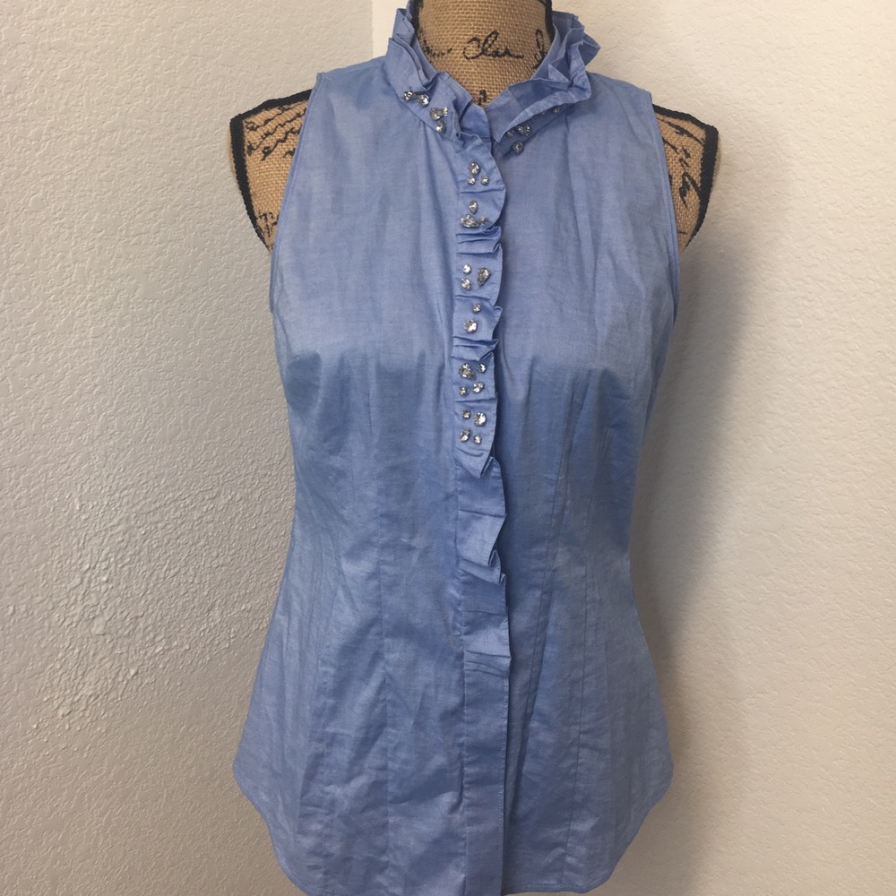 White House Black Market Sleeveless Blouse