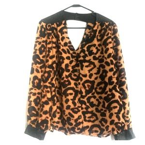 Animal Print Blouse