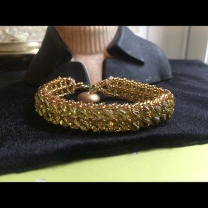 Hand Sewn Right Angle Weave Fashion Bracelet