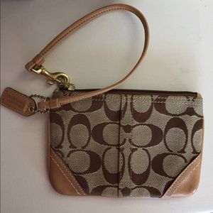 Coach wristlet
