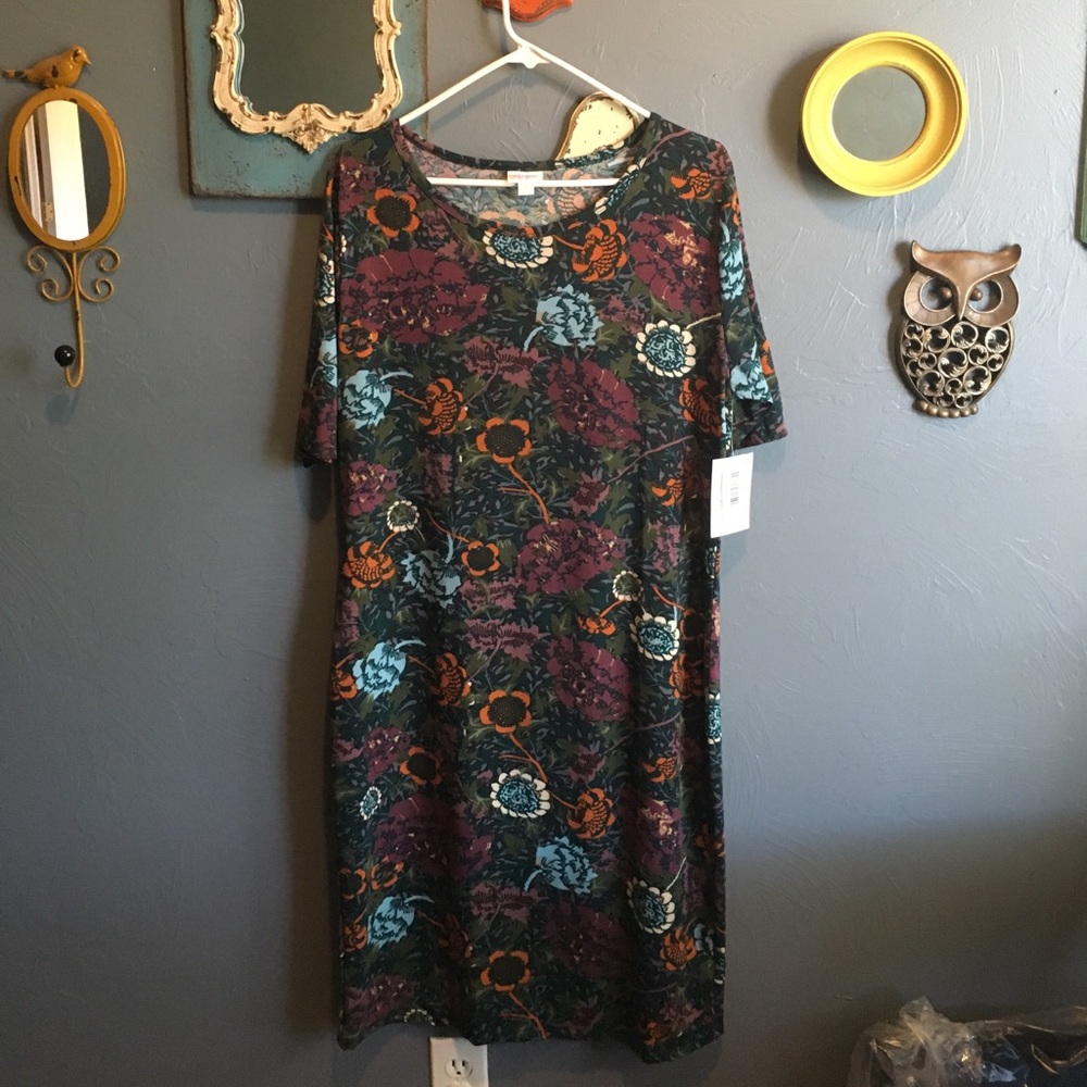 LuLaRoe Julia dress, size 2XL NWT