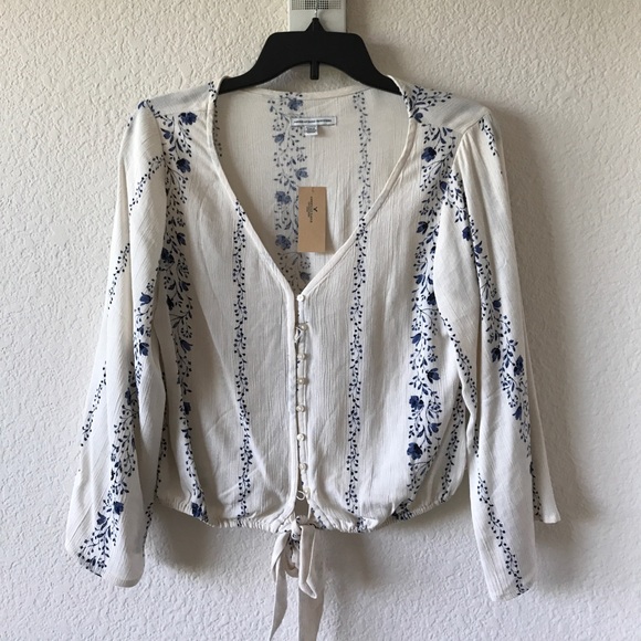 American Eagle Outfitters Tops - Tie up top American Eagle Outfitters Tops - Tie up top