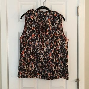 BCBG silk top, Large, NWOT