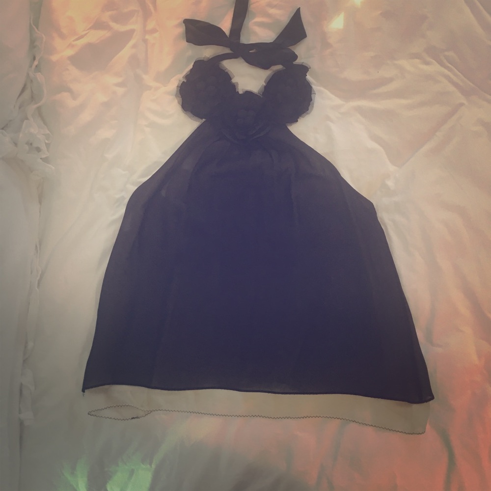 BCBG black halter top
