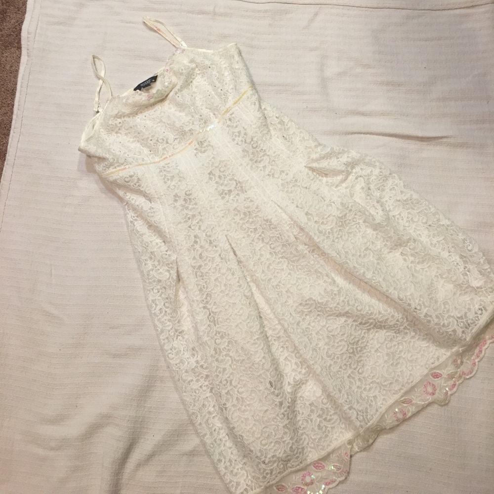 White wanko women dress
