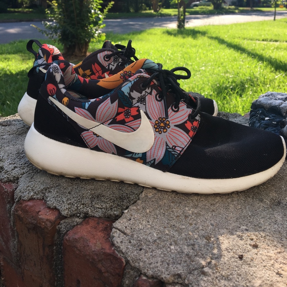 Floral Nikes