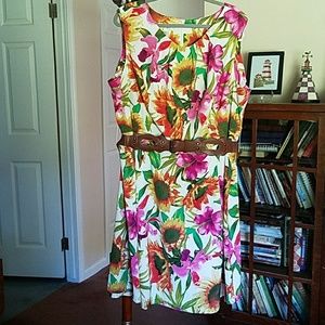 Dress Barn sleeveless floral