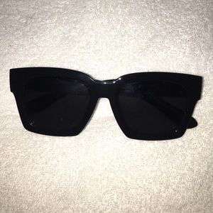 Quay Midnight runner Black sunglasses