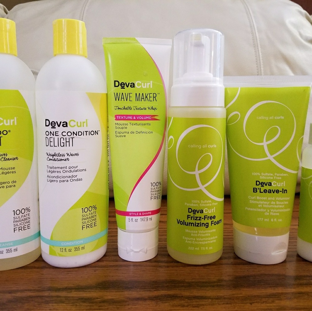 DevaCurl used 6 piece styling set