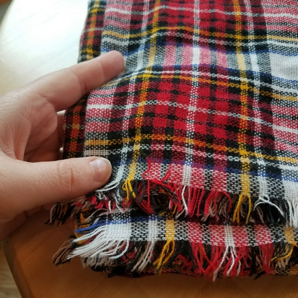 Plaid Scarf