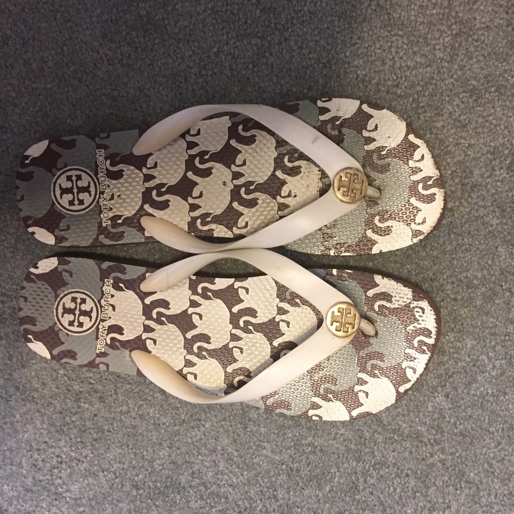Tory Burch flip flops sz 9