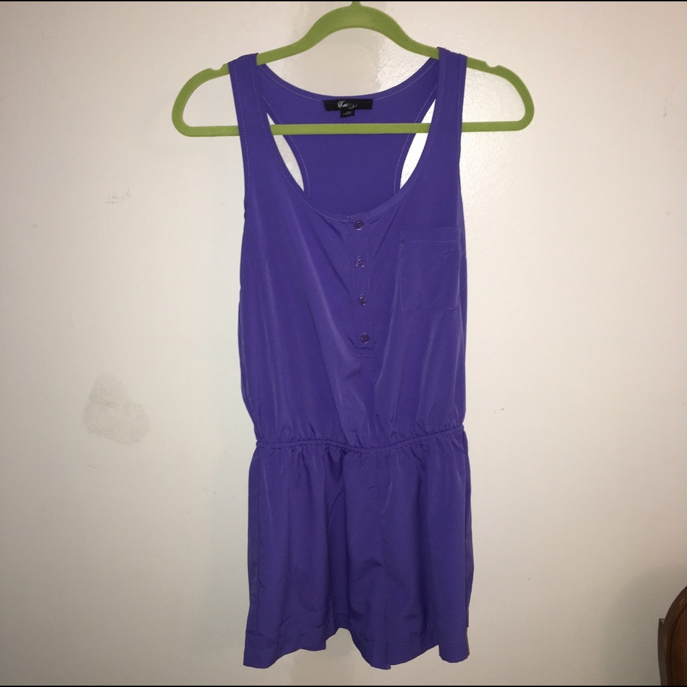 Purple Romper