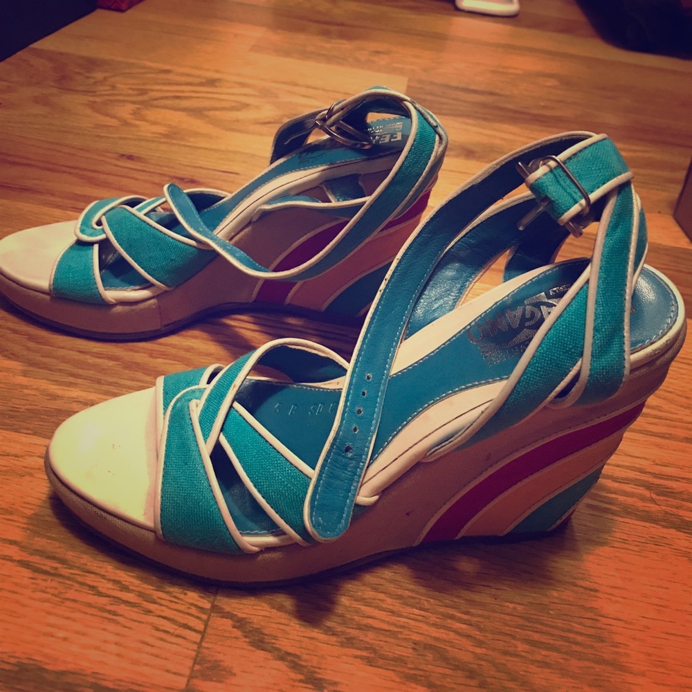 Salvatore ferragamo wedge
