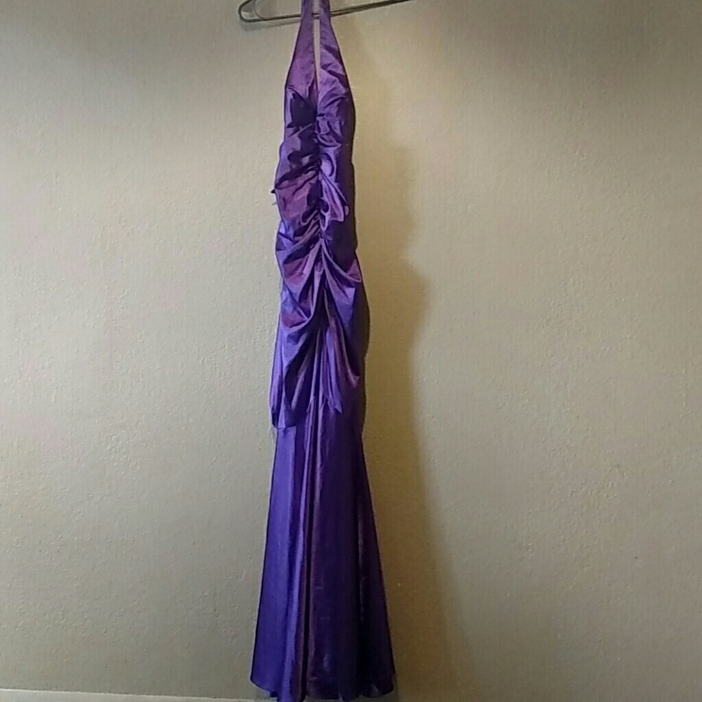 Formal purple dress