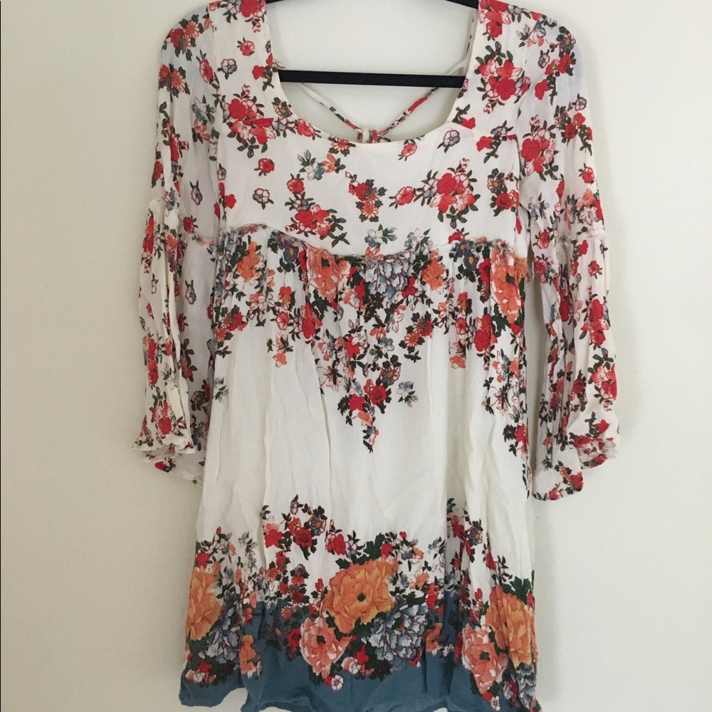 Hippie Res Floral Free People Dress