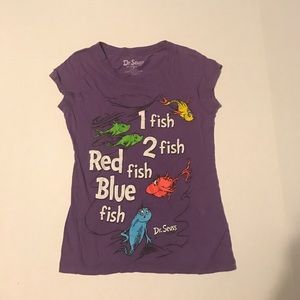 Adorable Purple Dr. Seuss Tee