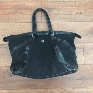 Large lulu lemon gym bag.