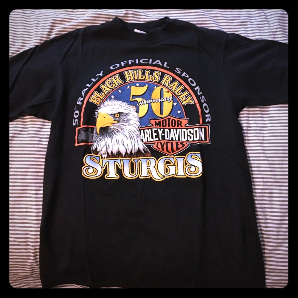 Harley-Davidson 50th Anniversary Sturgis Rally tee