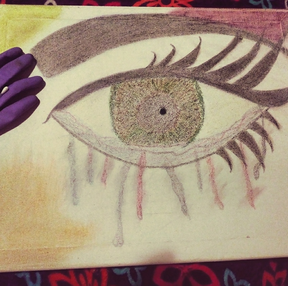 Done with pain painting