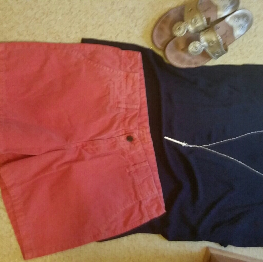 Merona Chino shorts orange color