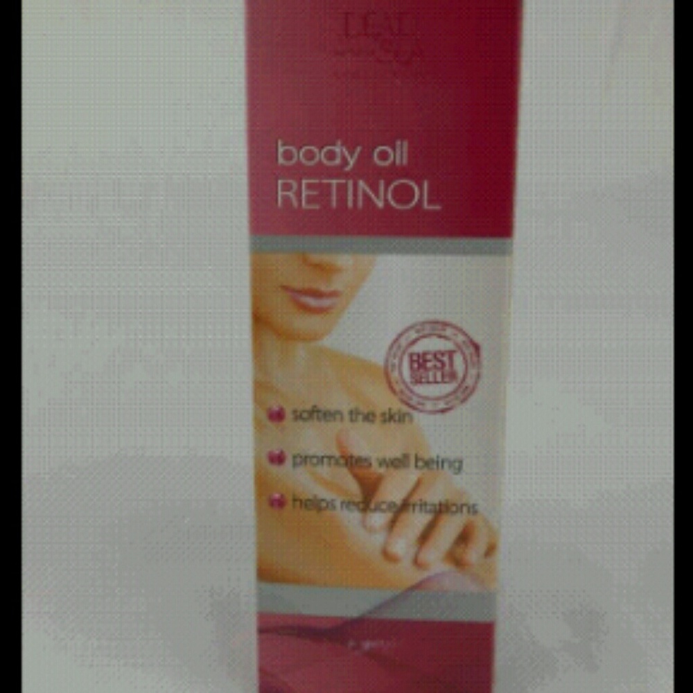 Retinol body oil Dead Sea collection New