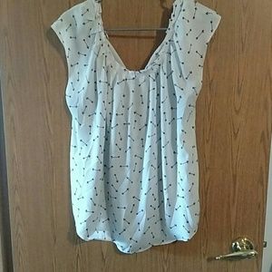 LC Lauren Conrad arrow top