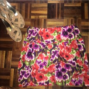 BeBe floral skirt