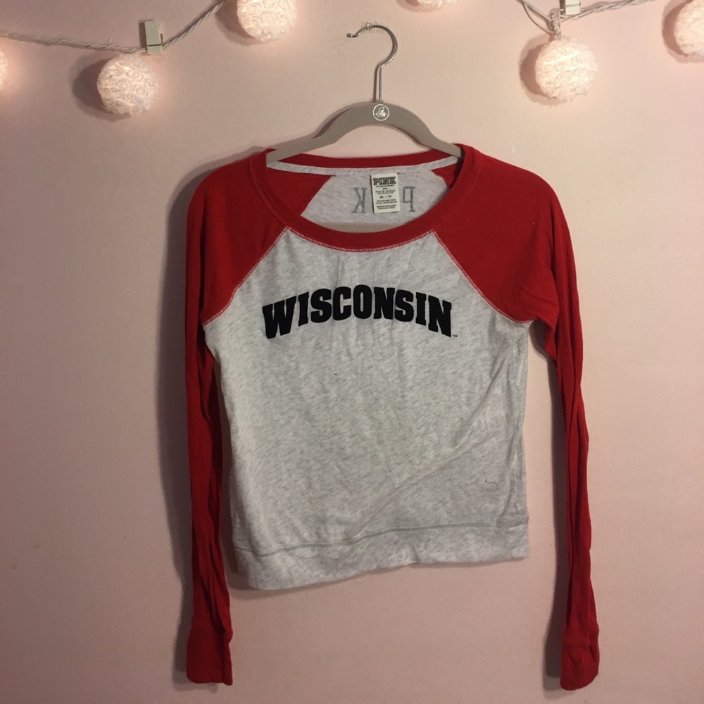 PINK Wisconsin Shirt