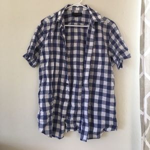 Men's button up tshirt Banana Republic