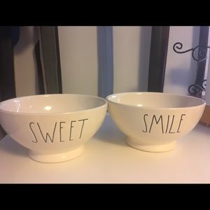 Brand new never used Rae Dunn bowls