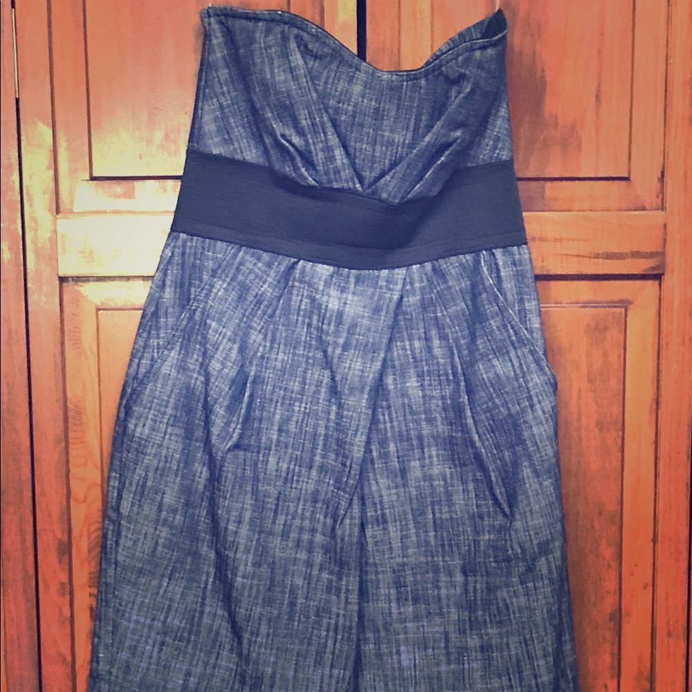 Junior's denim dress