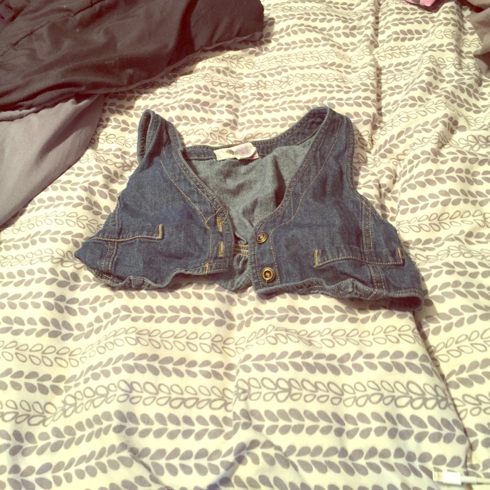 Children's Jean Vest