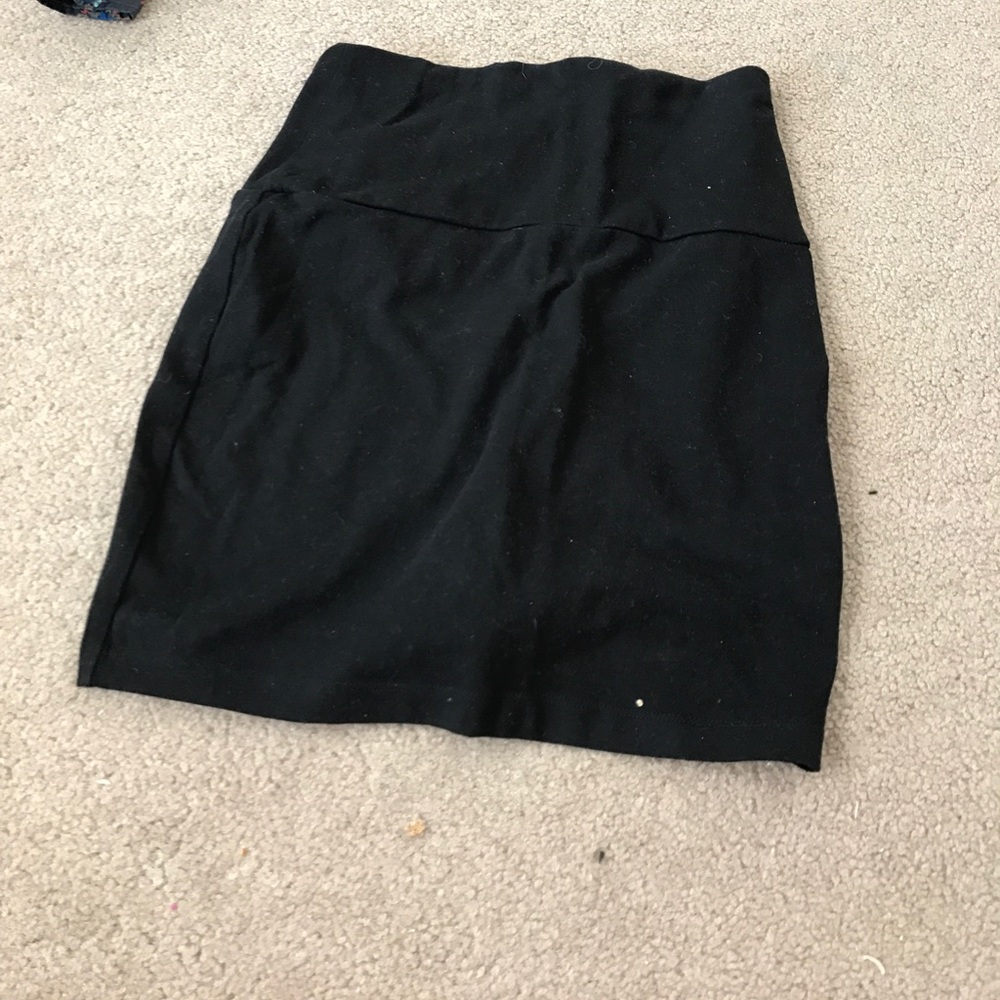 Black Bodycon Skirt