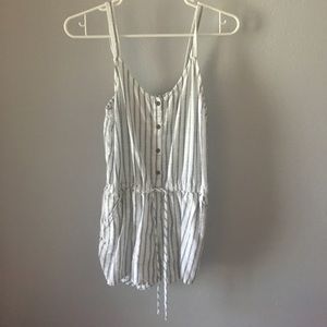 Cute striped romper