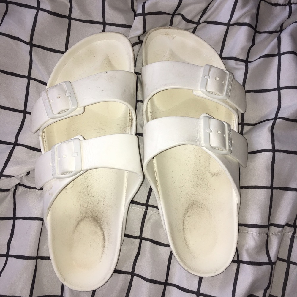 White birkenstocks