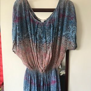 Diane Von Furstenberg sheer tunic dress.