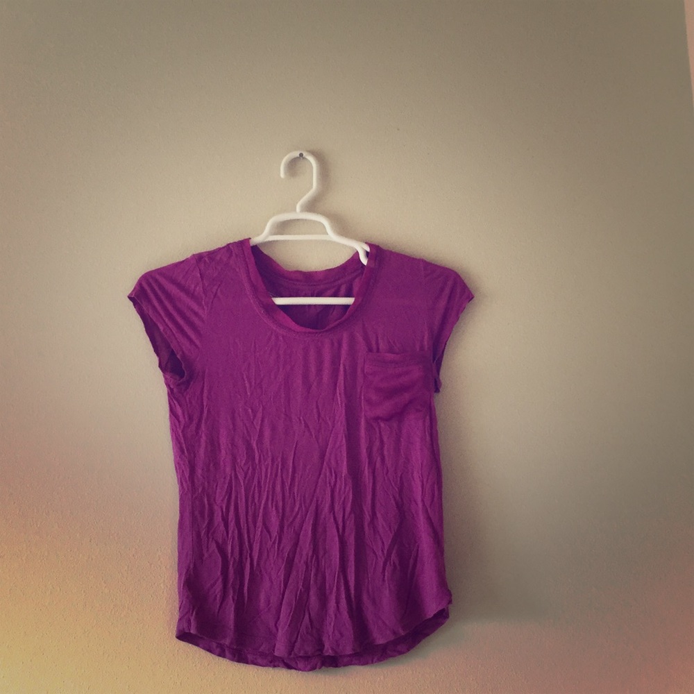 Loft Purple tee