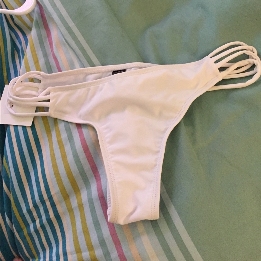 Boutine LA Venice white bikini bottoms