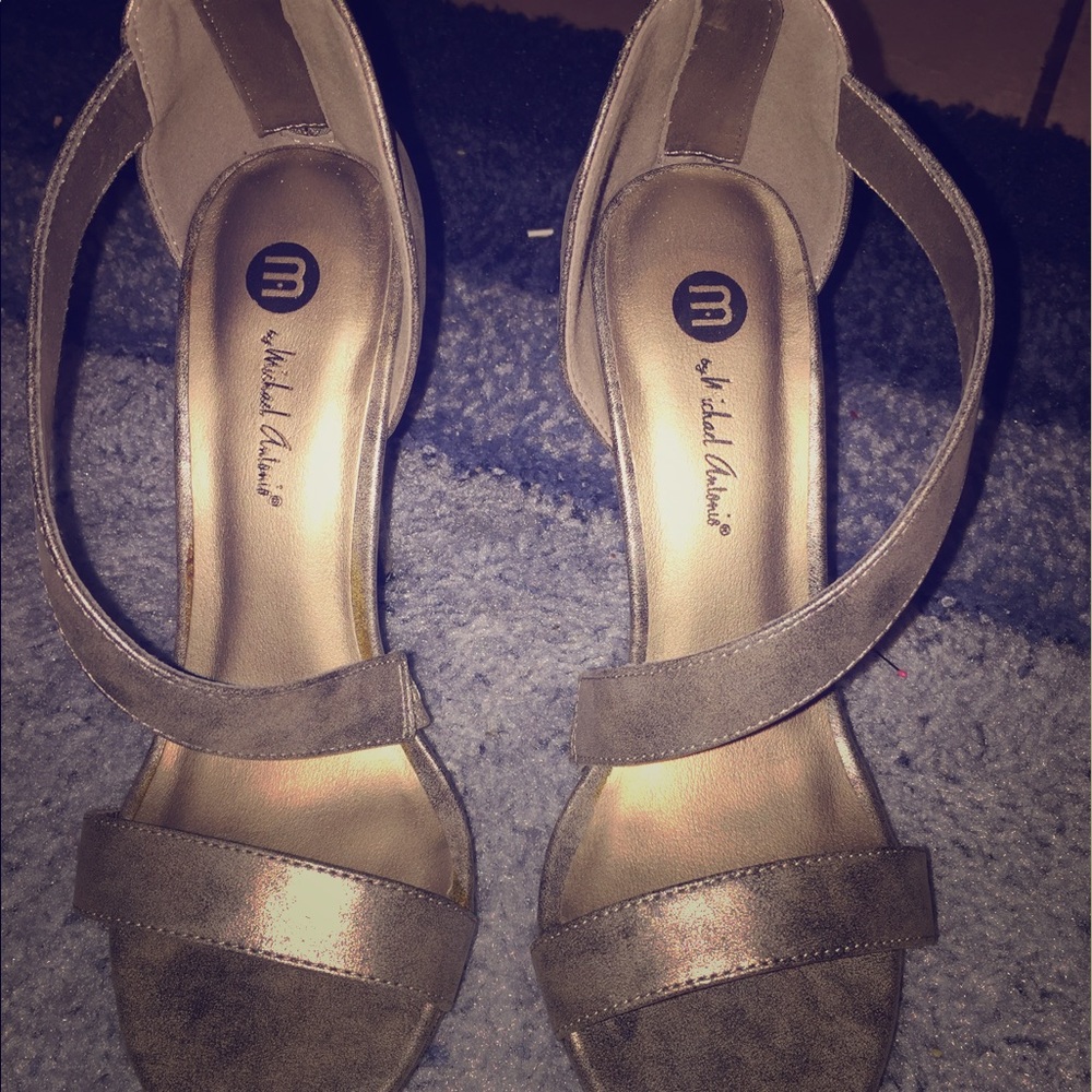 Grey Michael Antonio Heels