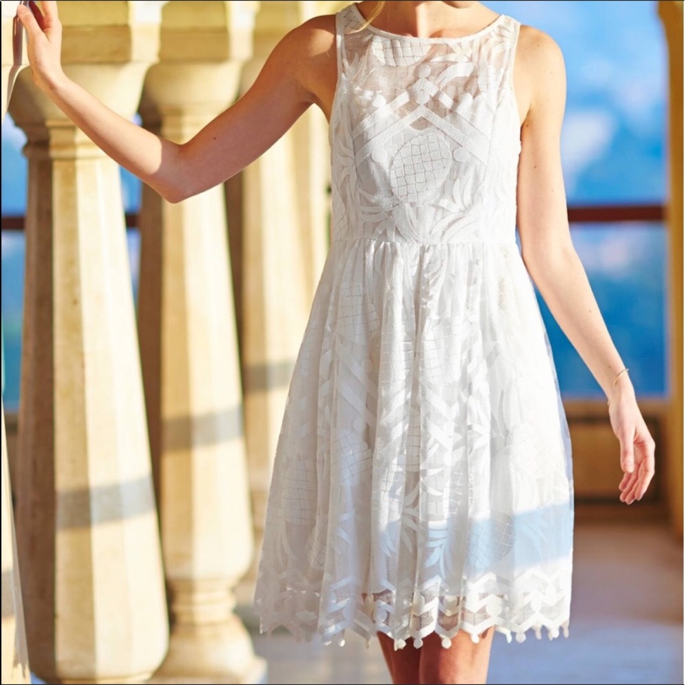 Anthropologie Pina lace dress