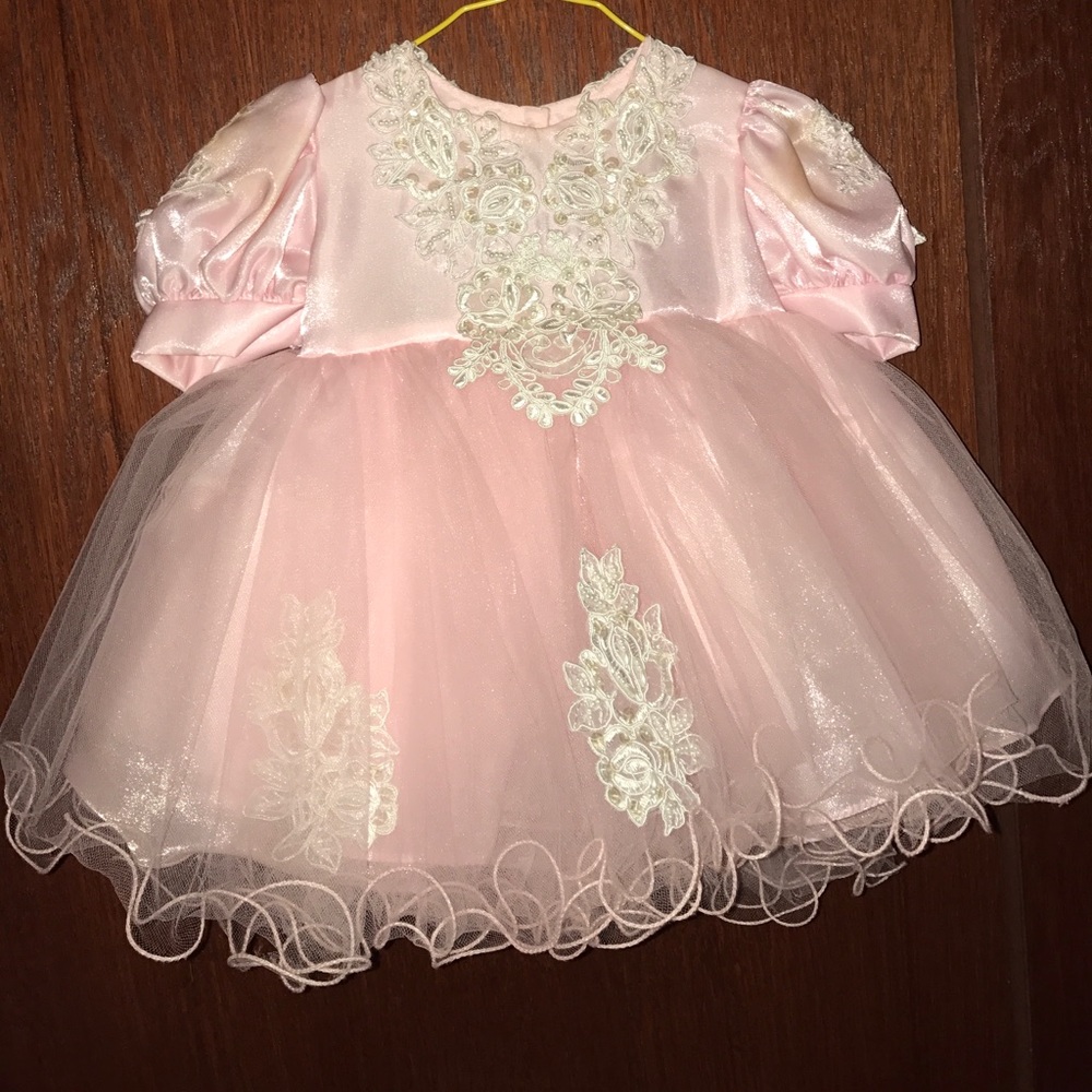 Vintage pageant toddler girl dress
