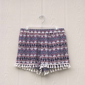 tribal print shorts