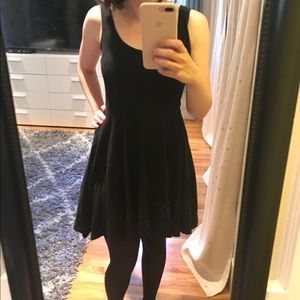 Black Urban Outfitters skater dress