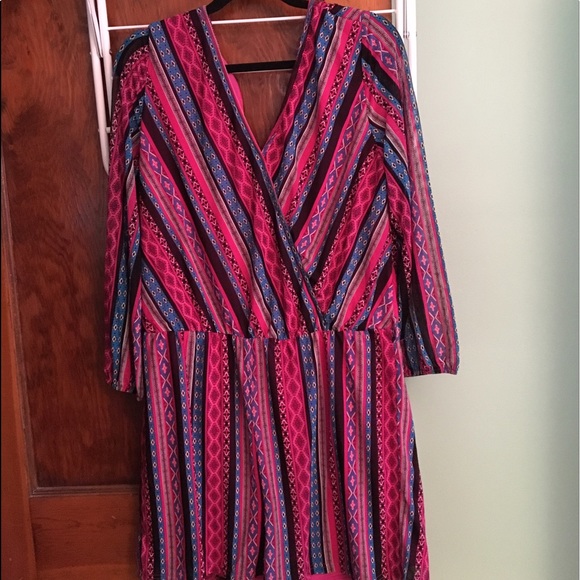 💥LAST CHANCE💥➕ LAST ONE// Boho Print Romper - Picture 2 of 3