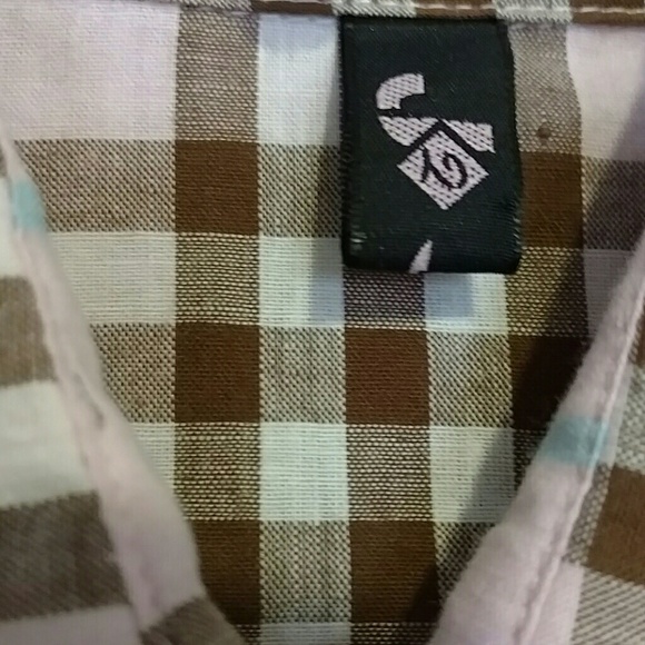 Pink plaid 90s vintage dress - Picture 3 of 5