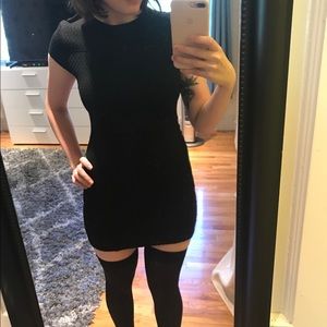 Black bodycon dress from Urban Outfitters