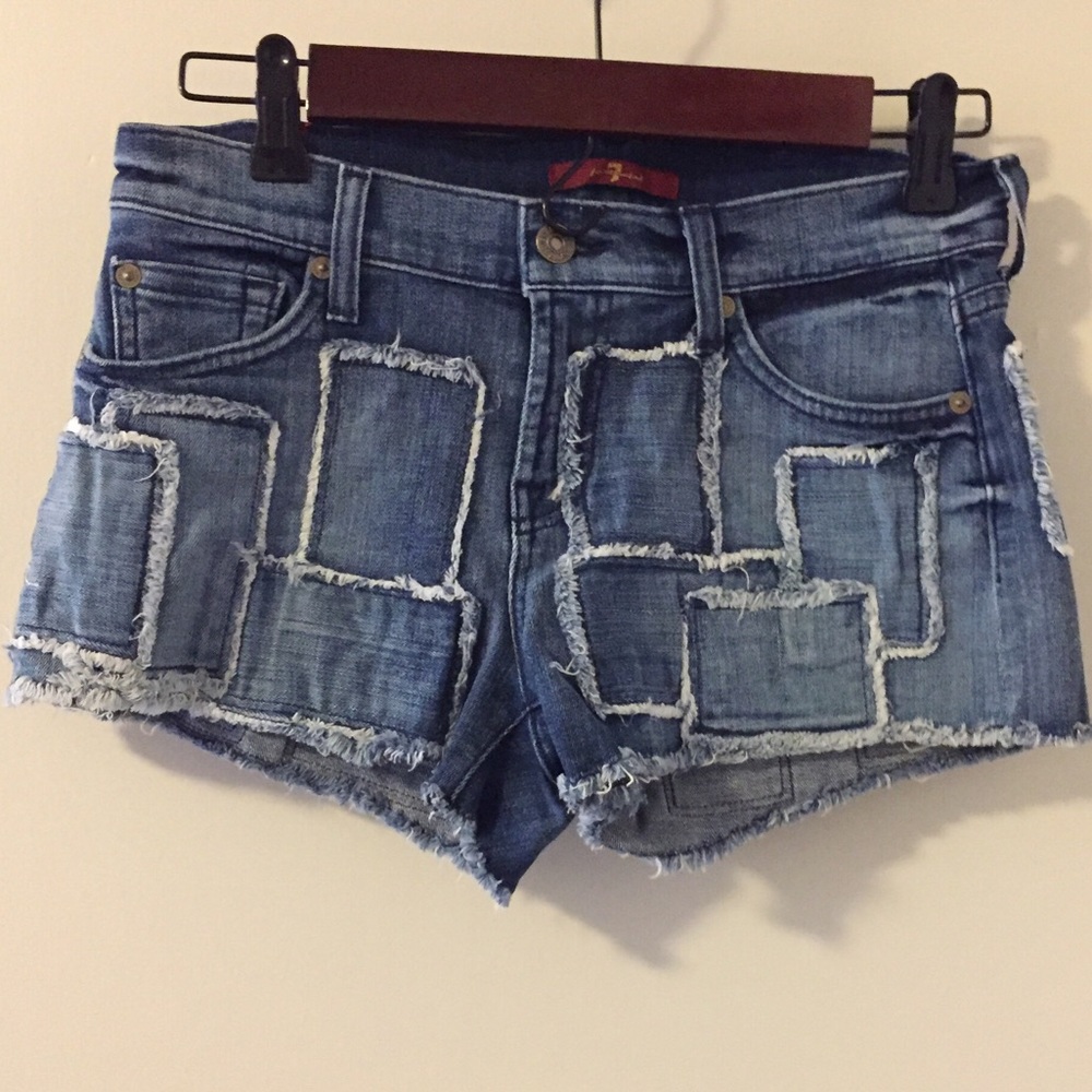 7 For All Mankind shorts.