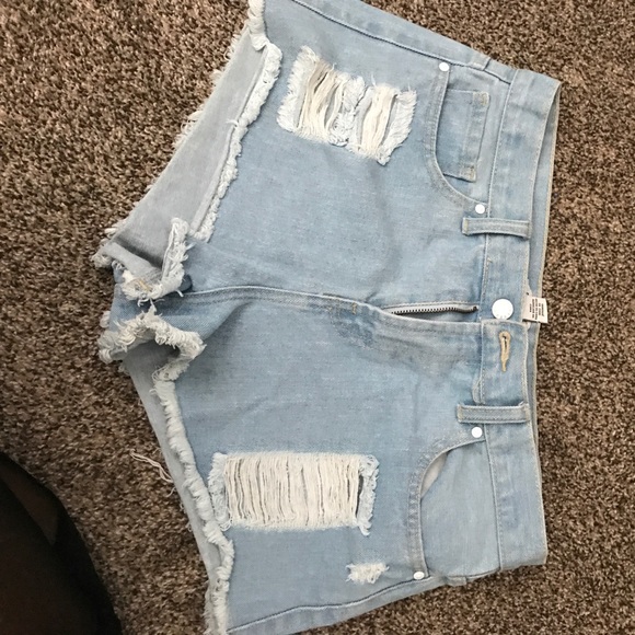 Forever 21 jean shorts - Picture 1 of 3