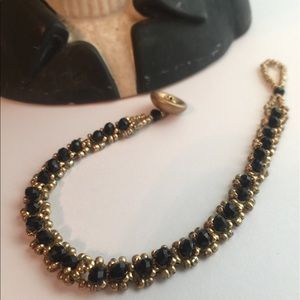 Hand Sewn Right Angle Weave Fashion Bracelet