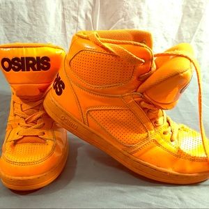 Osiris boys shoes size 6.5 orange basketball Osiris boys shoes size 6.5 orange basketball